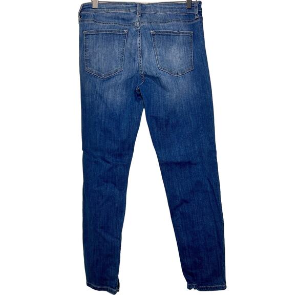 Pistola Anais Zip Cuff Skinny Distressed Jeans Denim Womens Size 30 - Picture 3 of 14